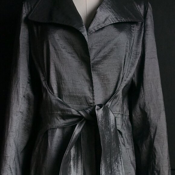 Jerry T | Stunningly Beautiful Silvery-Gray Fall/Spring Coat - Picture 4 of 8